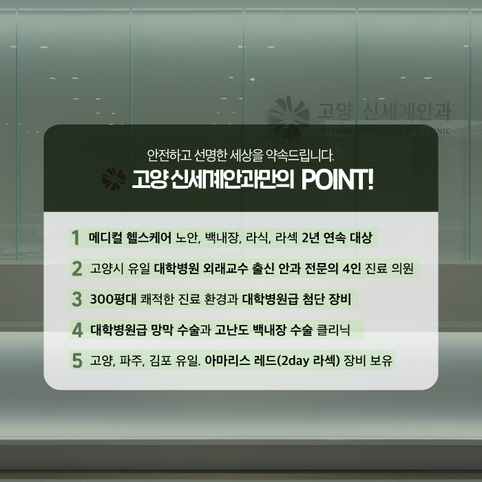 Glaucoma explained — Goyang Shinsegae Eye Clinic, Ilsan